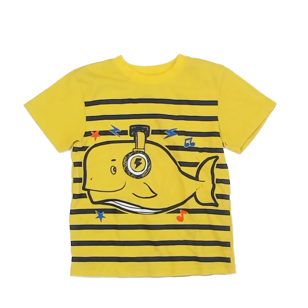 Garanimals Boys Yellow | Graphic T-Shirt Size: 4T Yellow | Graphic