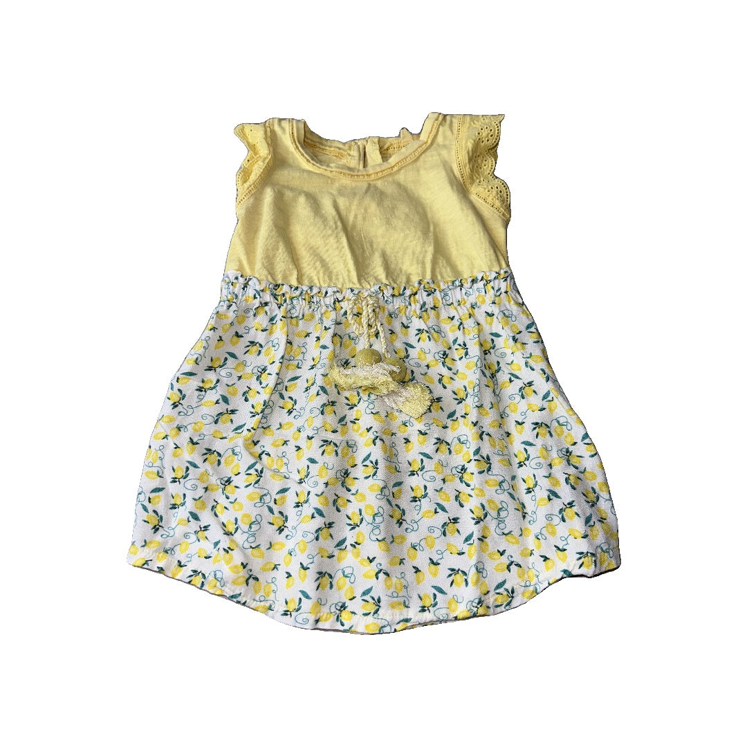 Jessica Simpson Girls Yellow | Lemons Dress Size: 2T Yellow | Lemons