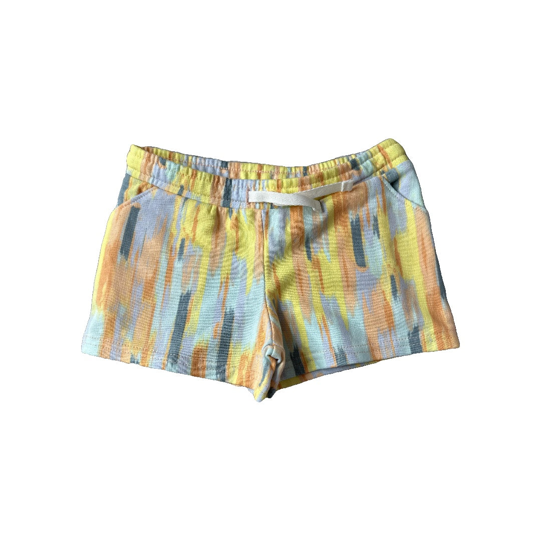 Carters Girls Yellow | Light Blue | pink Shorts Size: 3T Yellow | Light Blue | pink