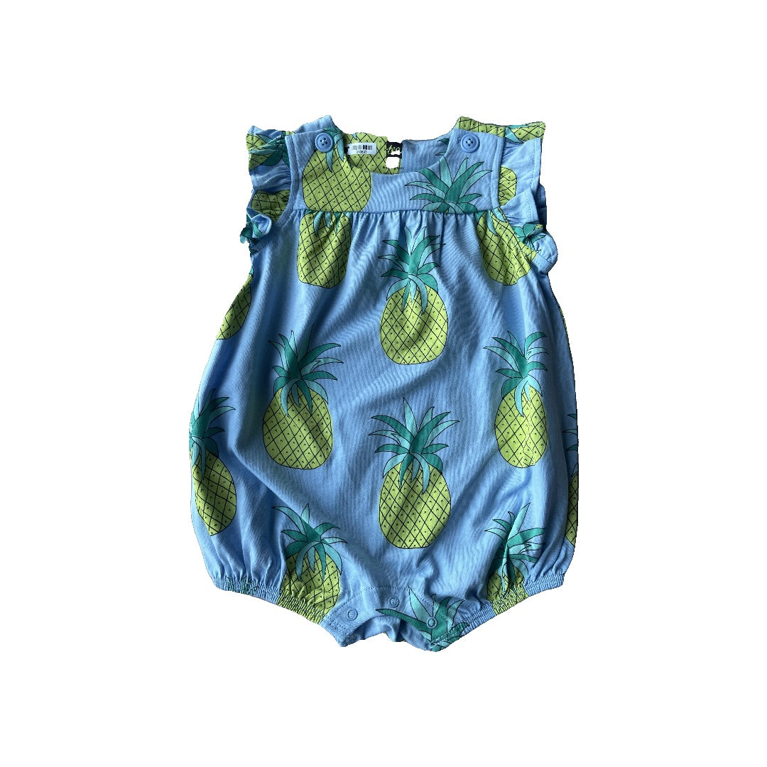Tea Girls Yellow | light green | Light Blue Romper Size: 9-12 Months Yellow | light green | Light Blue