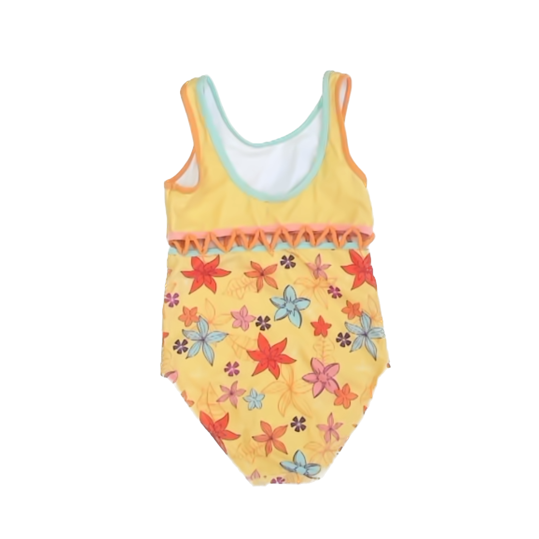 Disney Girls Yellow Moana Leotard Size: 7-8 Years Yellow Moana