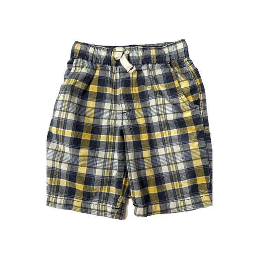 Carters Boys Yellow | Navy Blue Shorts Size: 4T Yellow | Navy Blue