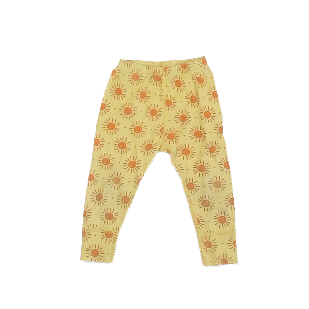 Hanna Andersson Girls Yellow | Orang Pajamas Size: 2T Yellow | Orang