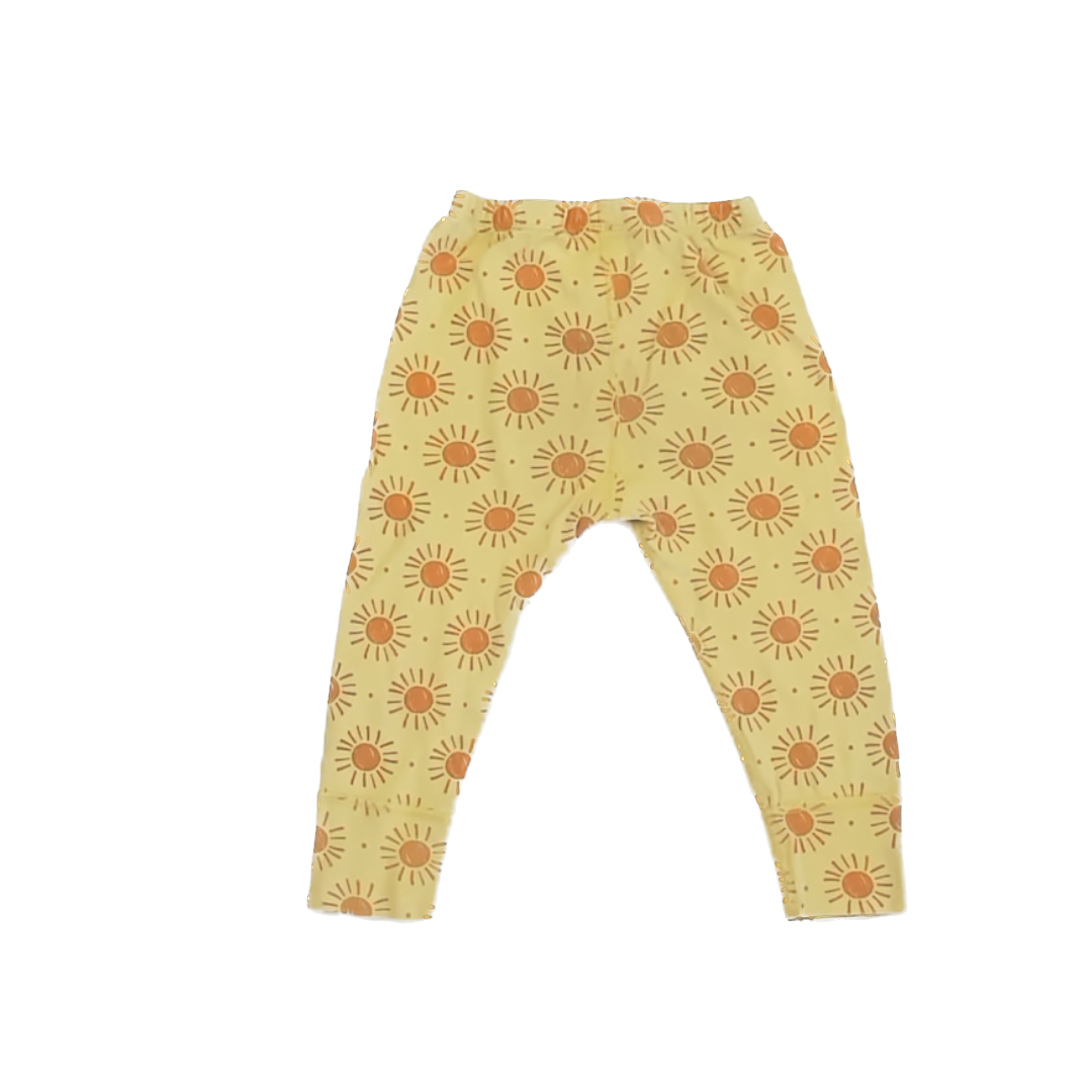 Hanna Andersson Girls Yellow | Orang Pajamas Size: 2T Yellow | Orang
