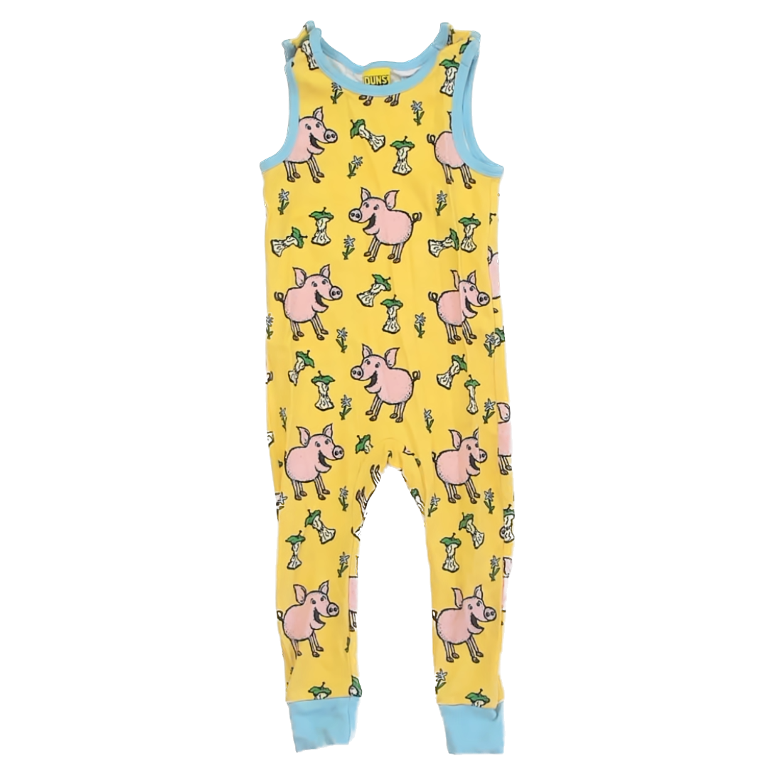 Duns Boys Yellow Pigs Romper Size: EU 92 (2T) Yellow Pigs