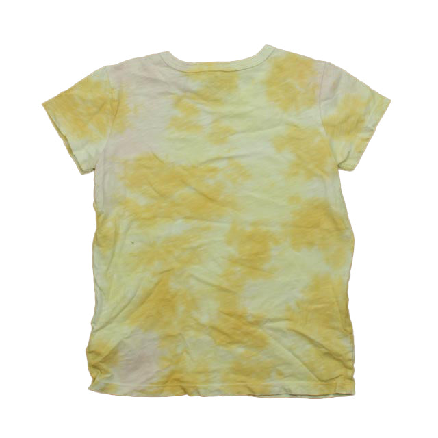 Crewcuts Girls Yellow | Pink T-Shirt Size: 8-9 Years