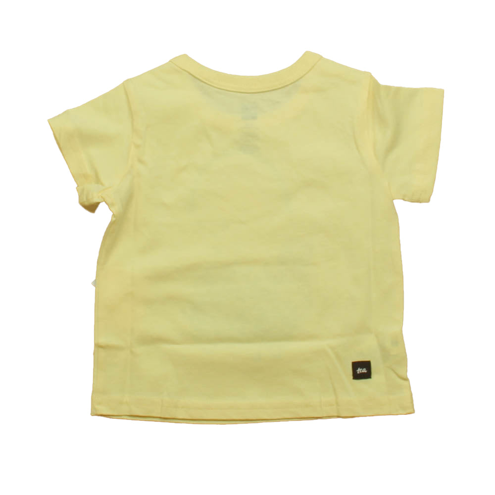 Tea Girls Yellow Rabbit T-Shirt Size: 6-9 Months