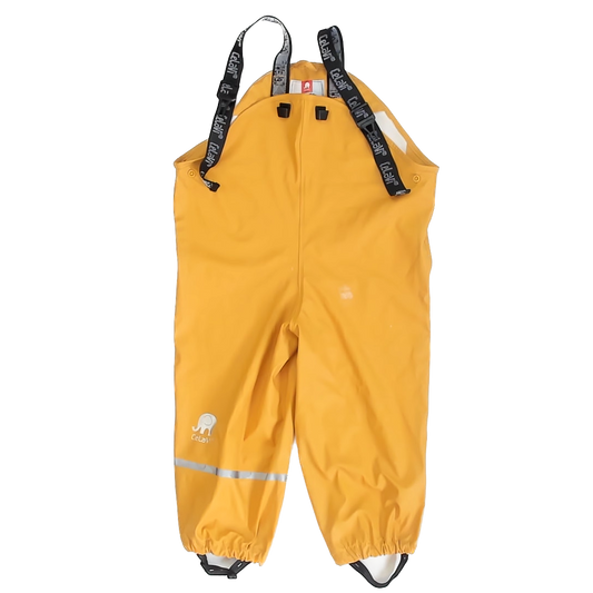 CelaVi Unisex Yellow Rain Pants Size: 2T Yellow Rain