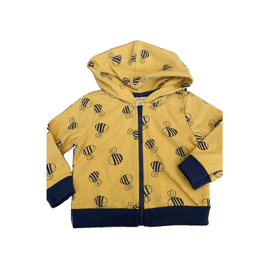 Cat & Jack Boys Yellow | Royal Blue Hoodie Size: 6-9 months Yellow | Royal Blue