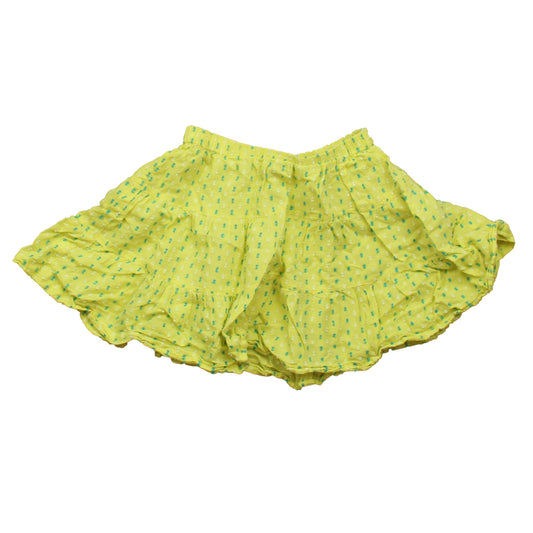 Tea Collection Girls Yellow | Turquoise Skirt Size: 5T Yellow | Turquoise