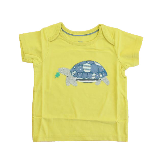 Pre-owned - Excellent: Boden Boys Yellow Turtle T-Shirt size: 12-18 Months