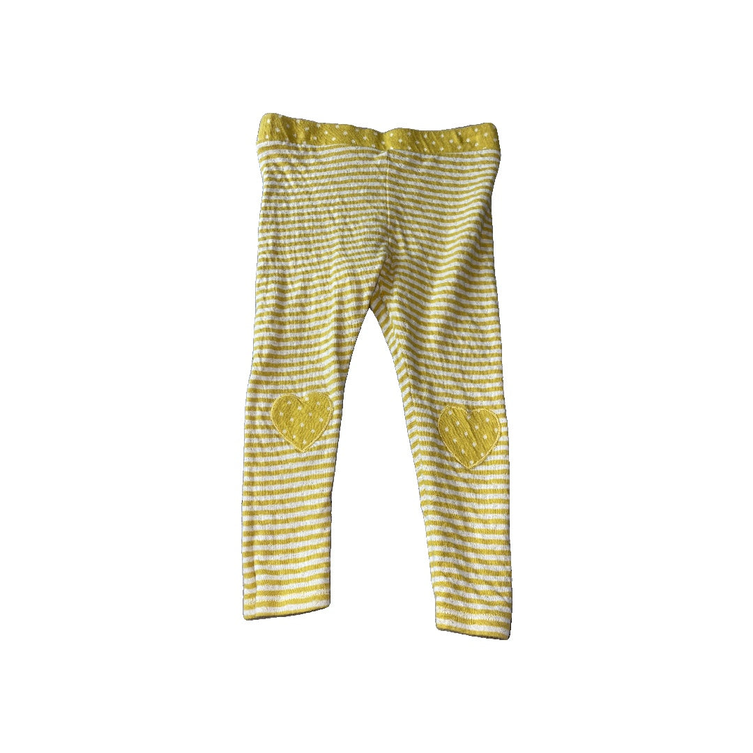 Tucker + Tate Girls Yellow | White | Stripe Pants Size: 24 months Yellow | White | Stripe