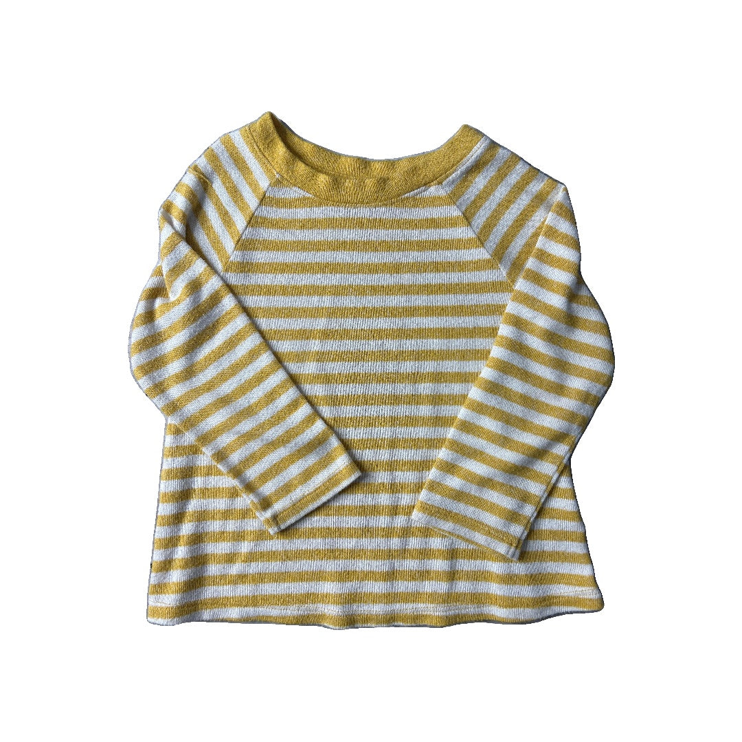 Unisex Yellow | White Shirt Size: 18 months Yellow | White
