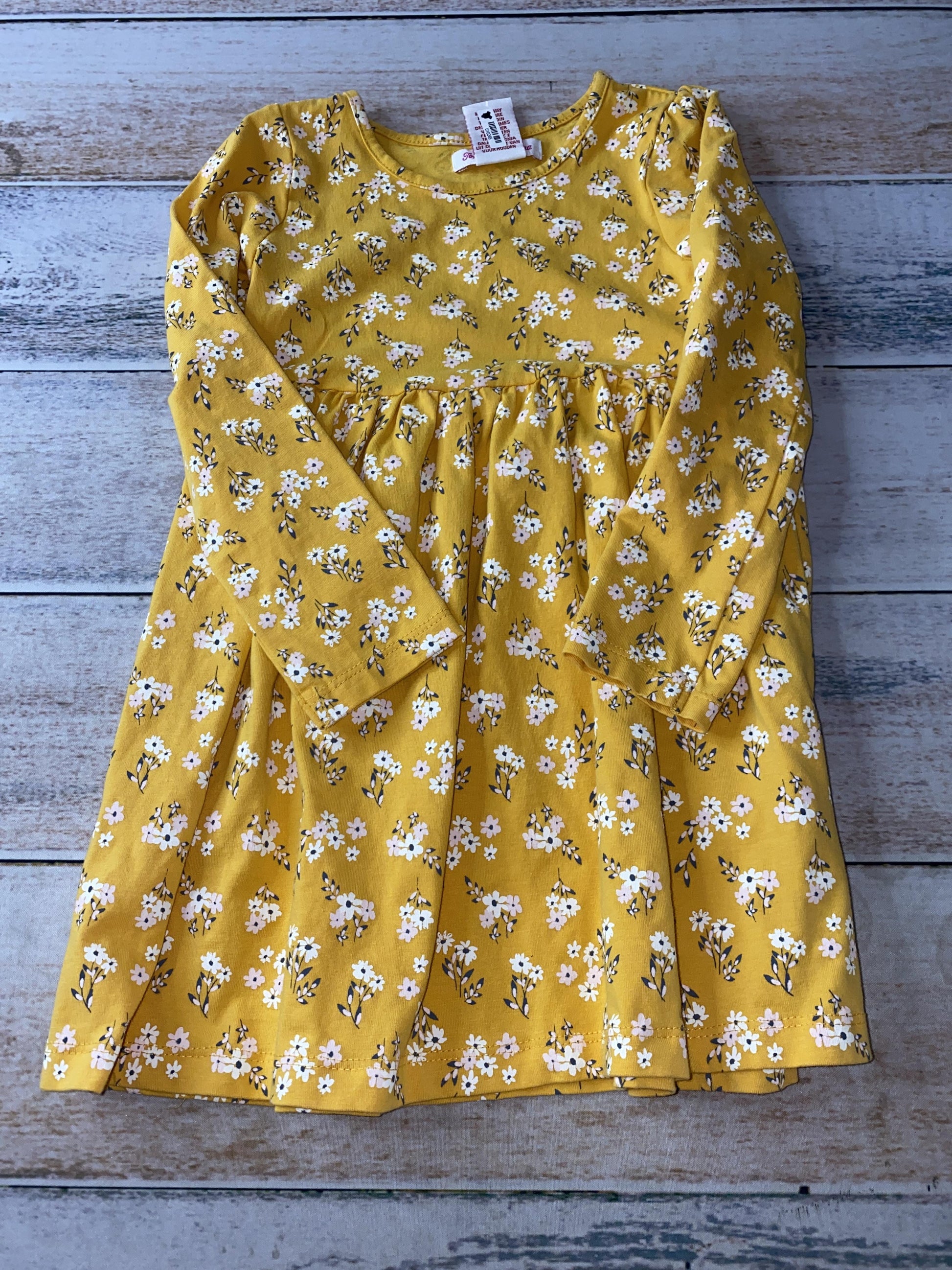 Tommy Bahama Girls Yellow | White Dress Size: 3T Yellow | White