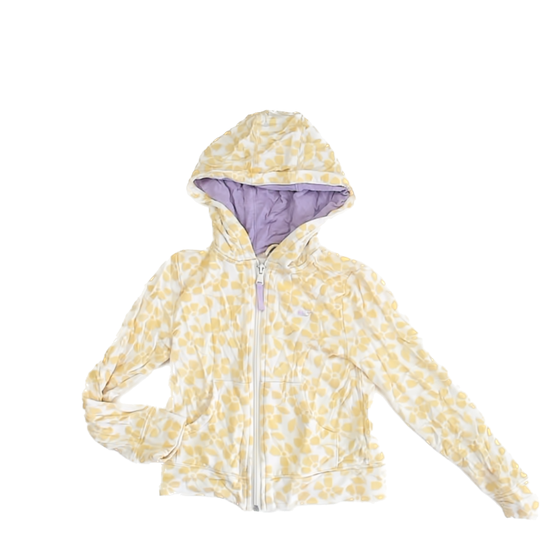 Vineyard Vines Girls Yellow | White Hoodie Size: 6 Years Yellow | White