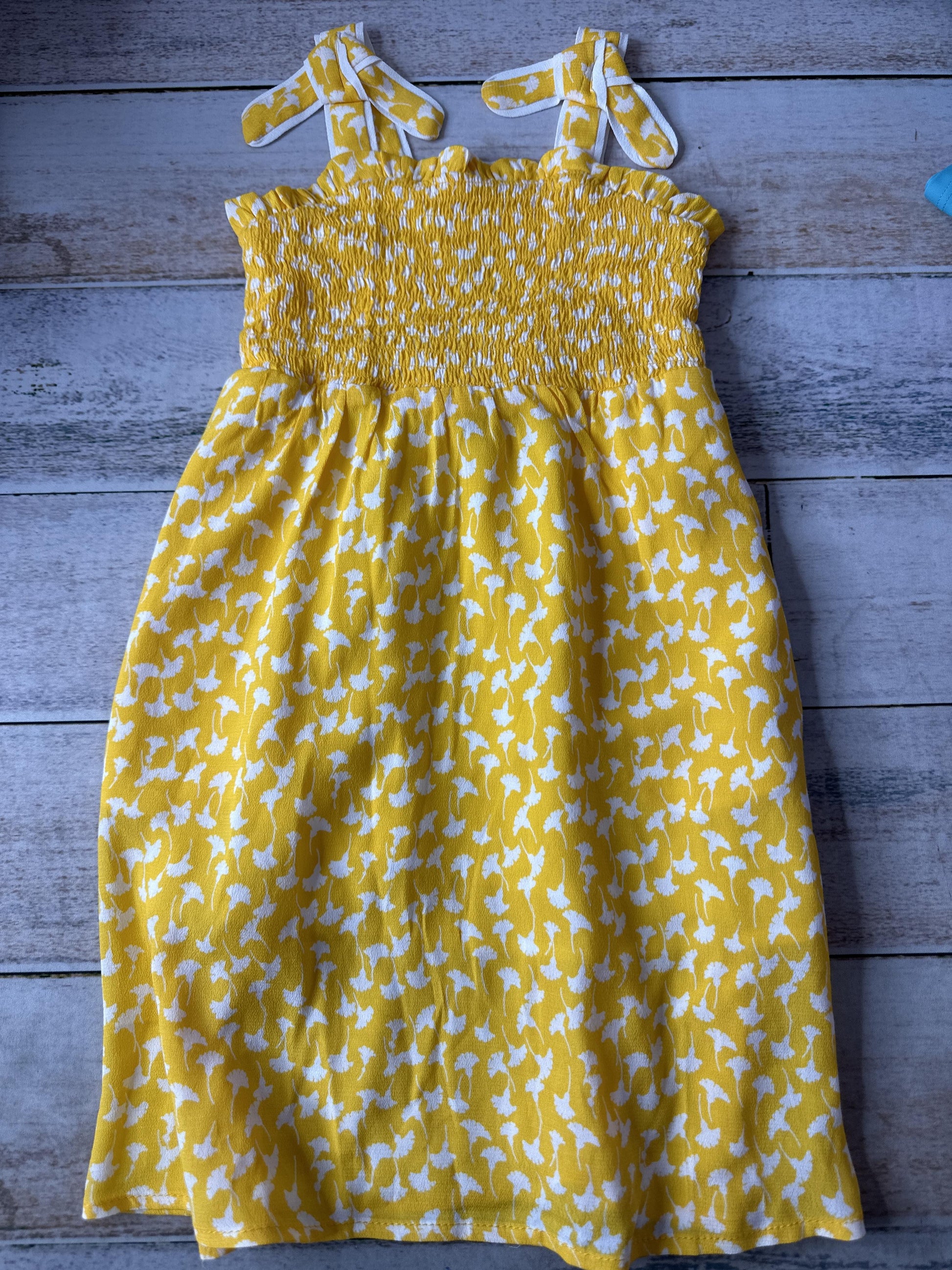 DVF Girls Yellow | White Dress Size: 3T Yellow | White