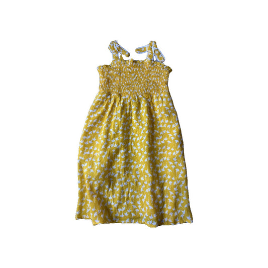DVF Girls Yellow | White Dress Size: 3T Yellow | White