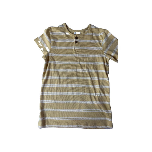 Colored Organics Unisex Yellow | White T-Shirt Size: 6 Yellow | White