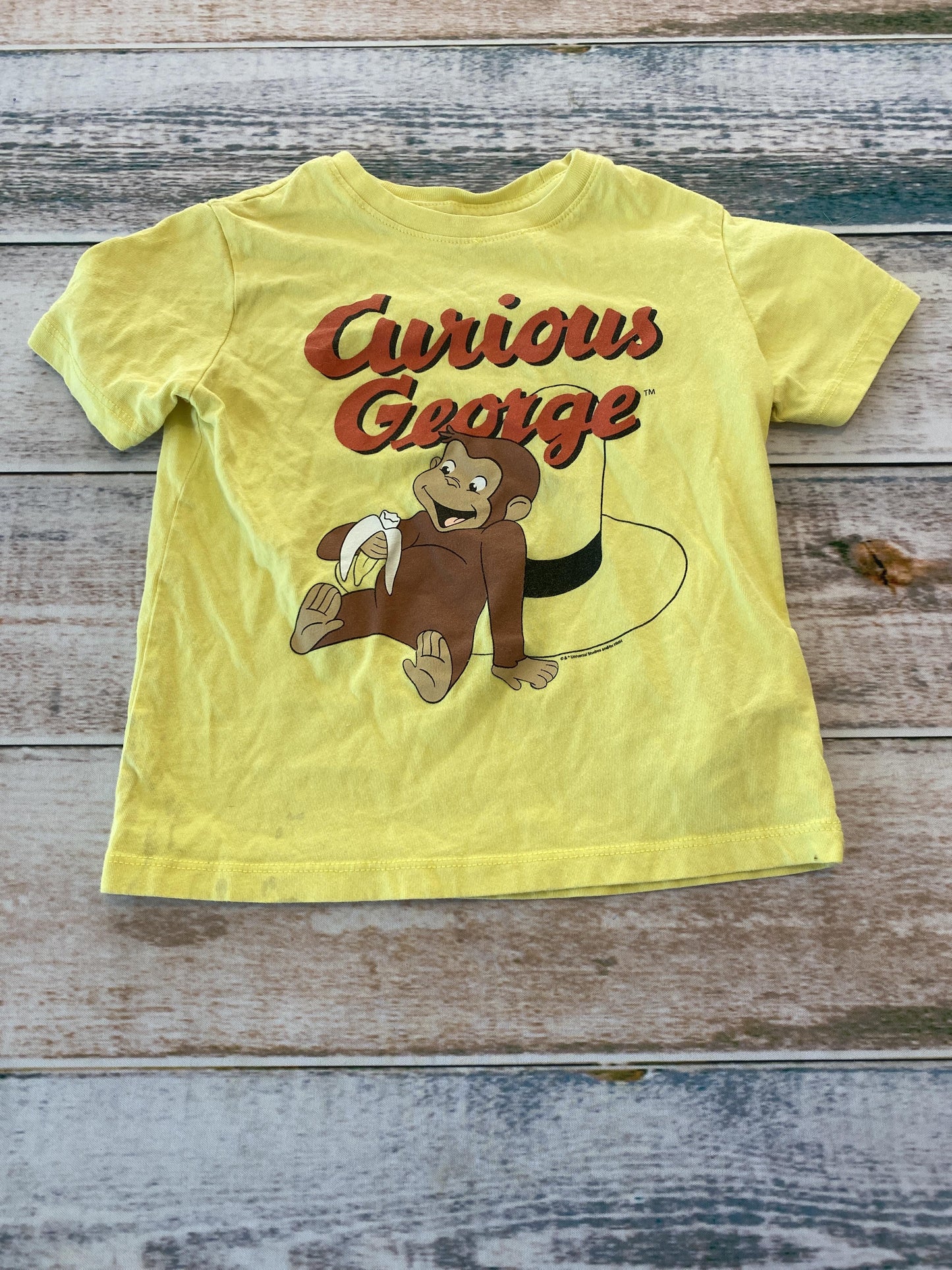 Gap Unisex Yellow T-Shirt Size: 2T Yellow
