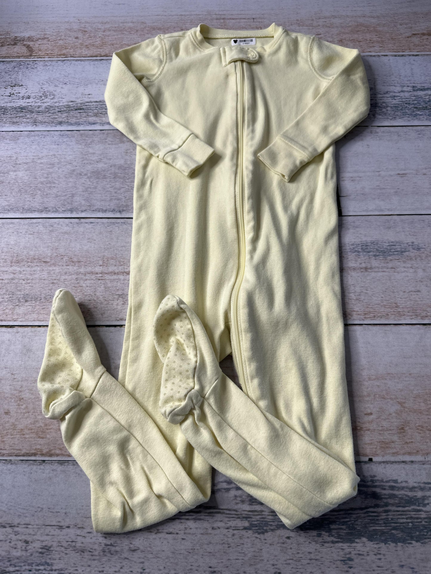 Primary Unisex Yellow Pajamas Size: 18-24 months Yellow