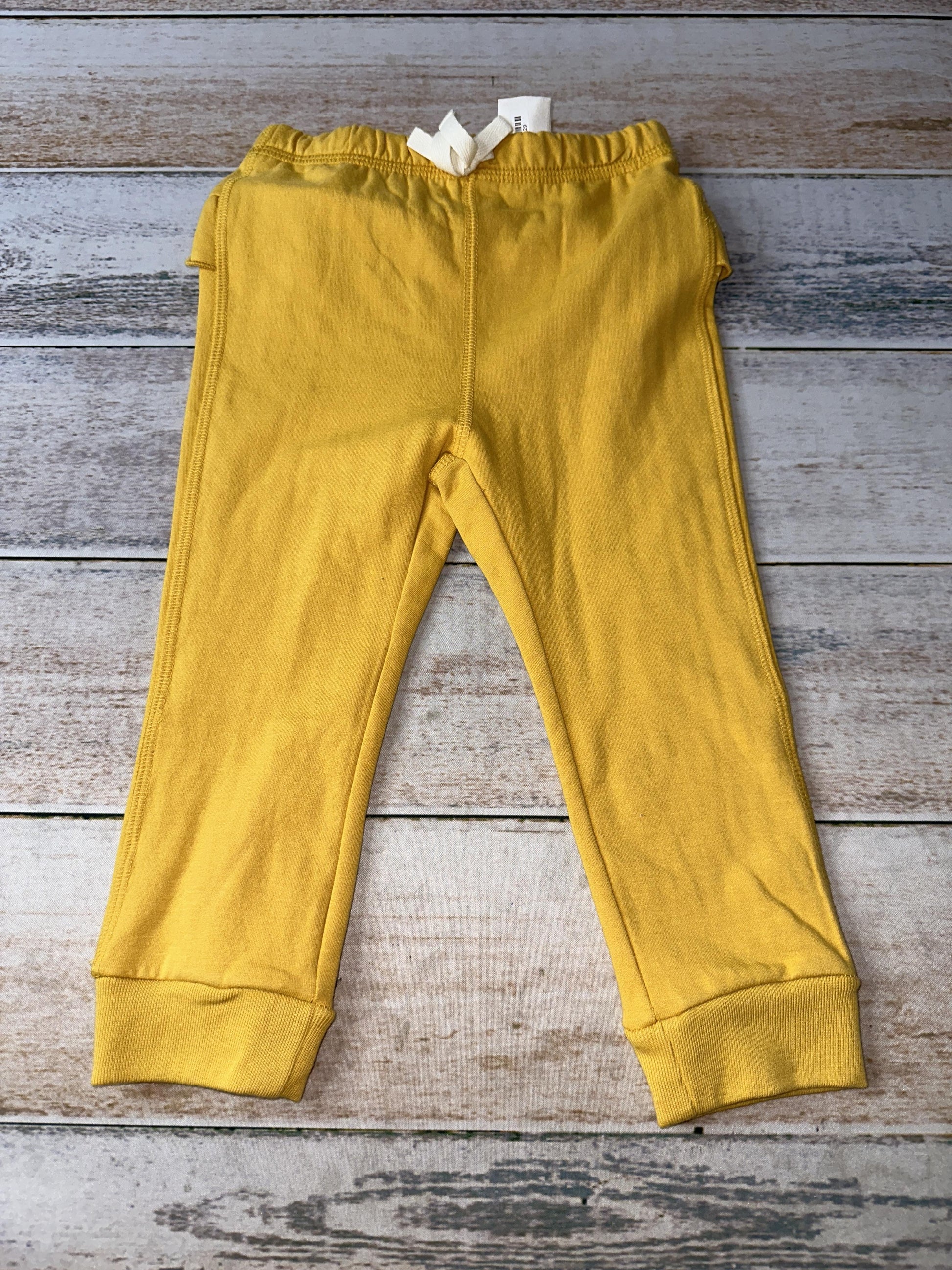 Mighty Goods Girls Yellow Pants Size: 2T Yellow
