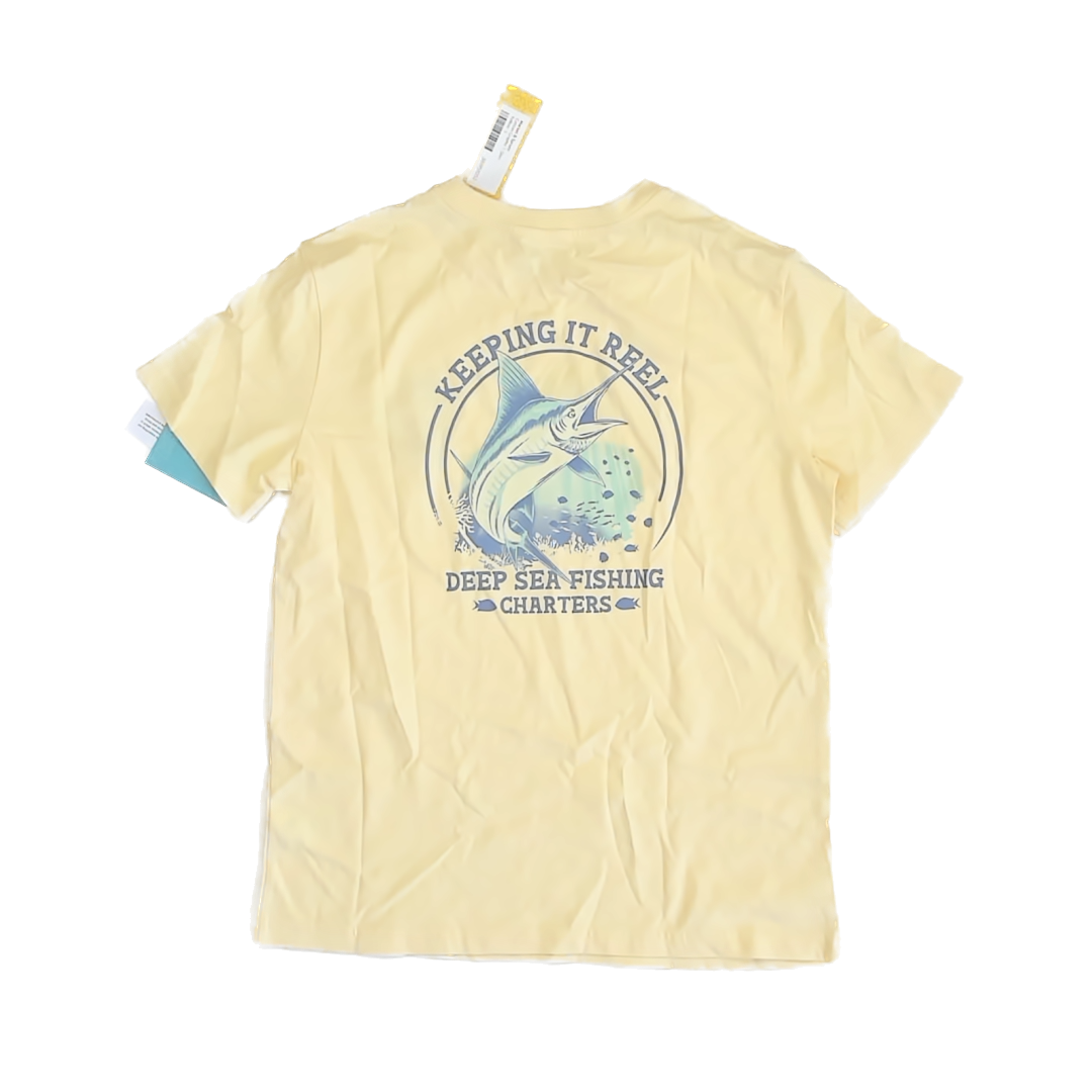 Market & Spruce Boys Yellow T-Shirt Size: 12-14 Years Yellow