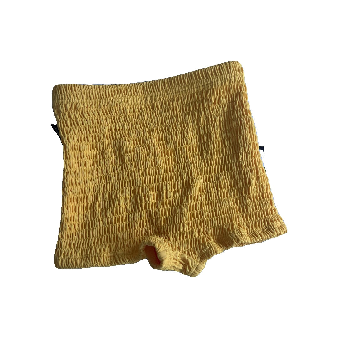 Tiny Tribe Girls Yellow Swimwear Size: 4-5 Years Yellow