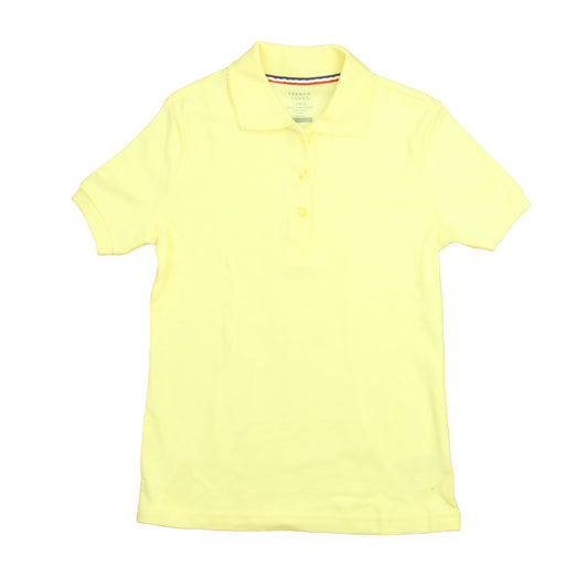 French Toast Girls Yellow Polo Shirt Size: 10-12 Years