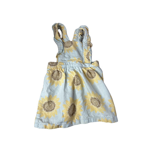 Girls Yellow Dress Size: 0-3 months Yellow