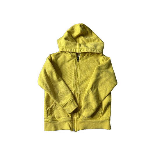 Hanna Andersson Unisex Yellow Hoodie Size: 4T Yellow