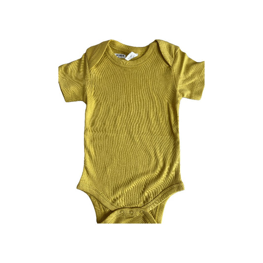 Colored Organics Girls Yellow Onesie Size: 6-12 months Yellow