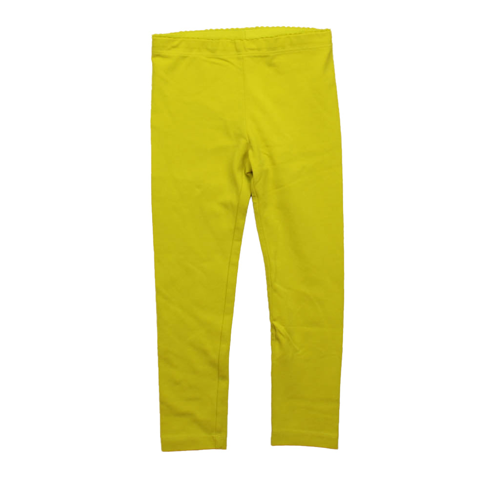Tea Girls Yellow Leggings Size: 4T Yellow