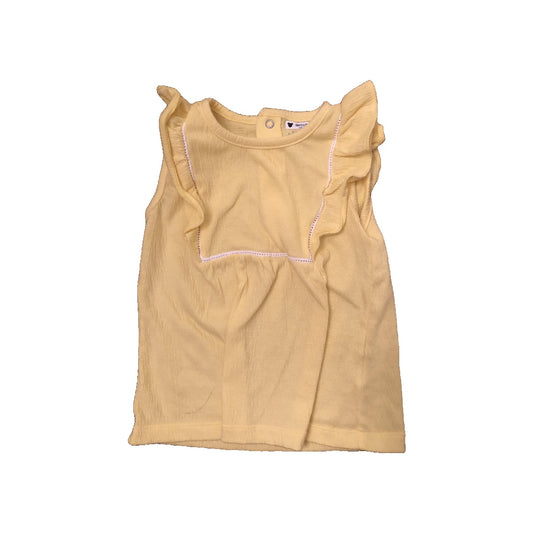 Carters Girls Yellow Tank Top Size: 3T Yellow