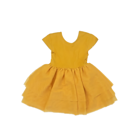 Old Navy Girls Yellow Dress Size: 4T Yellow