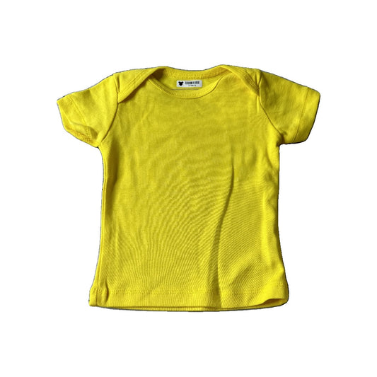 Kidential Unisex Yellow T-Shirt Size: 3-6 months Yellow