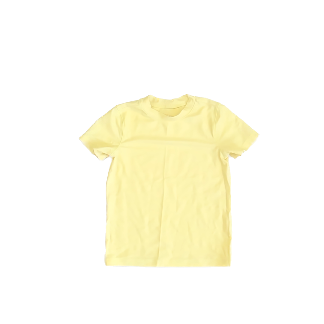 Primary Boys Yellow Rashguard Size: 6-7 Years Yellow