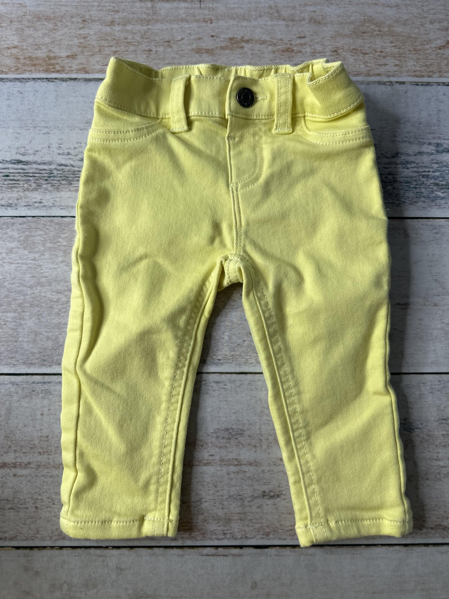 Okie Dokie Unisex Yellow Pants Size: 3-6 months Yellow