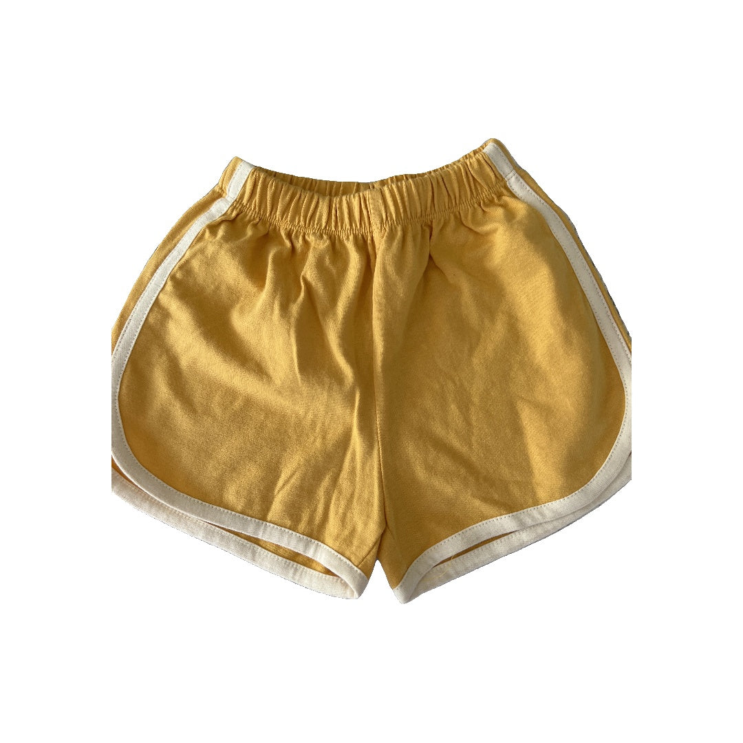 Kid Korea Girls Yellow Shorts Size: 4T Yellow
