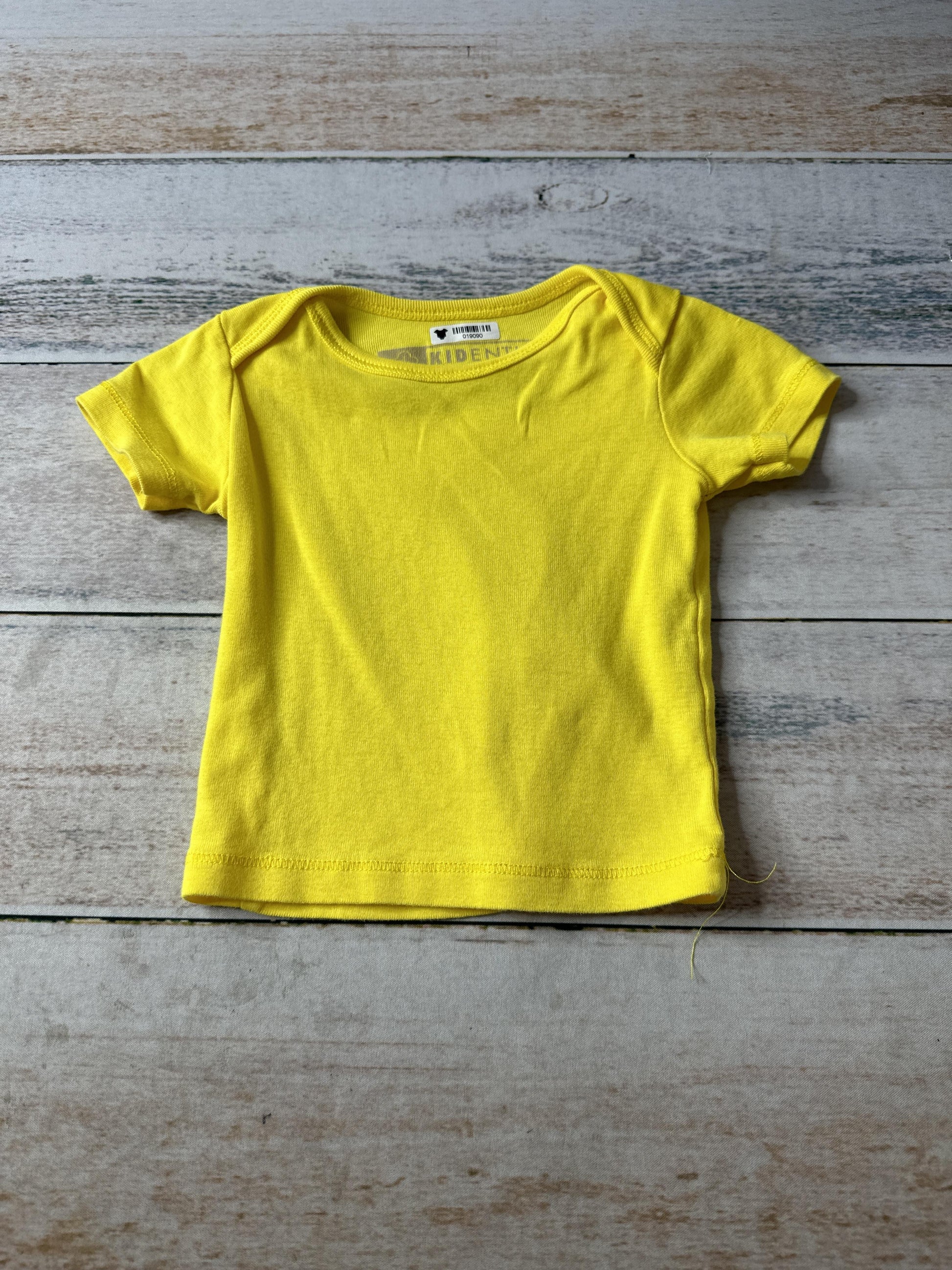 Kidential Unisex Yellow Shirt Size: 6-9 months Yellow