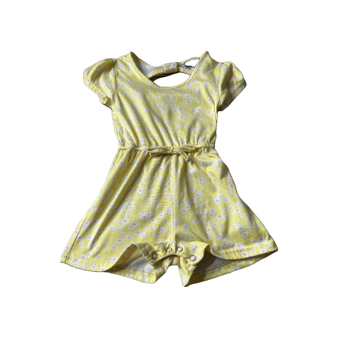 Picapino Girls Yellow Romper Size: 18 months Yellow
