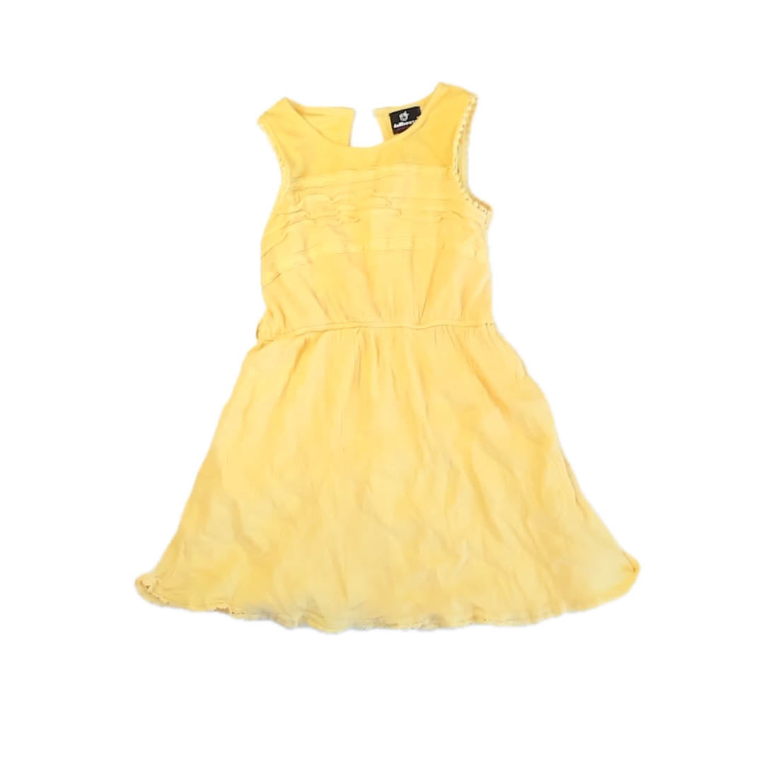 Dollhouse Girls Yellow Dress Size: 7-8 Years Yellow