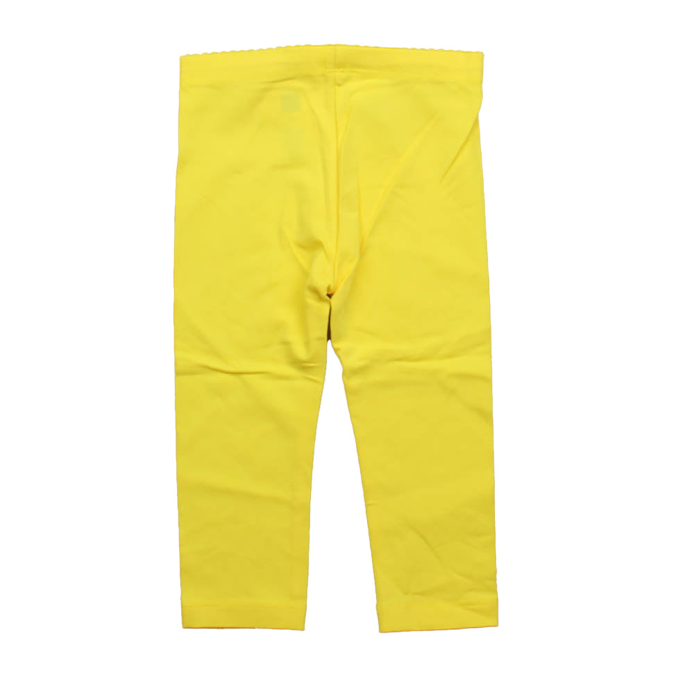 Tea Girls Yellow Leggings Size: 4T Yellow