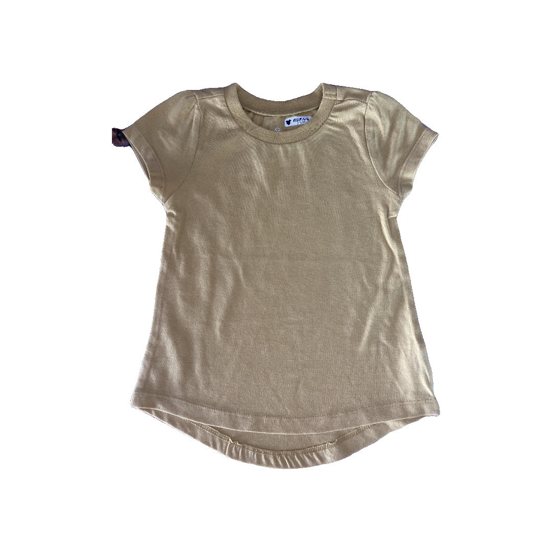 Honest co Girls Yellow T-Shirt Size: 2T Yellow