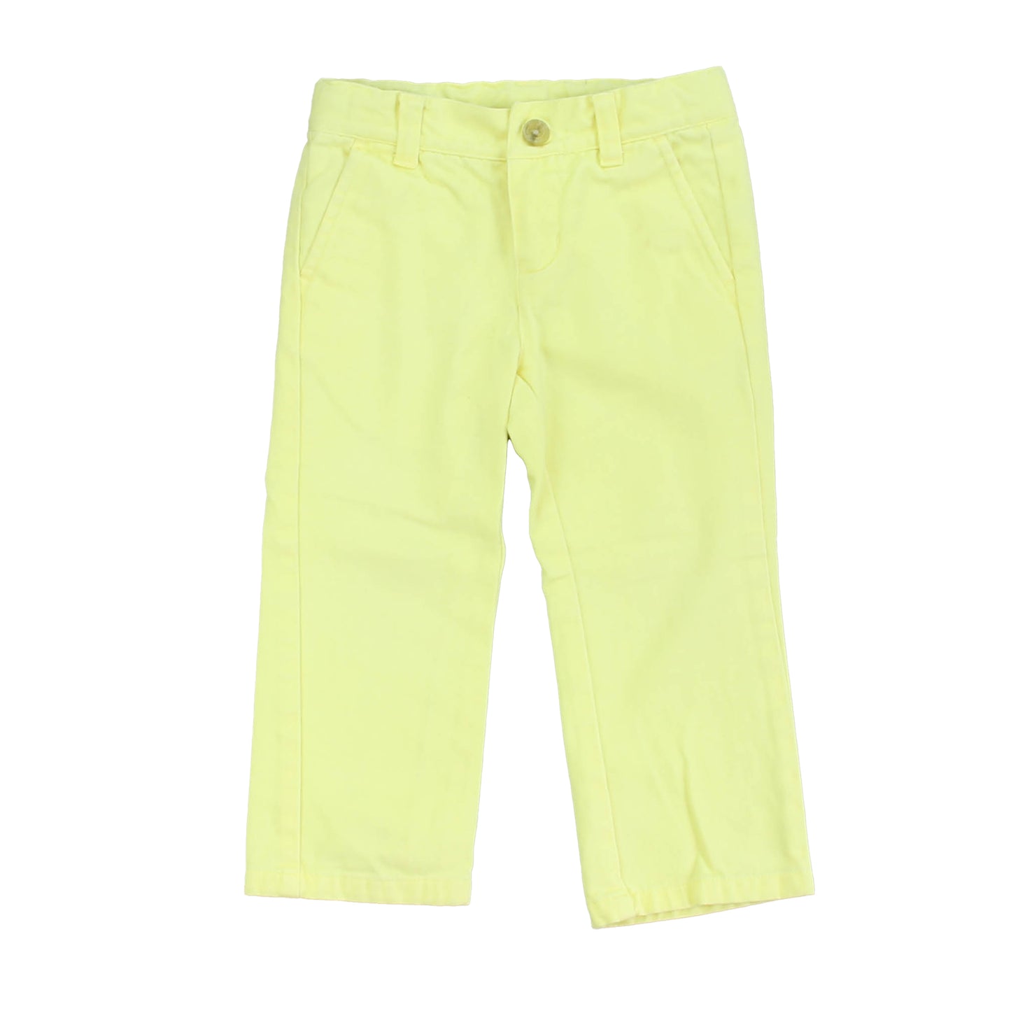 Janie and Jack Girls Yellow Pants Size: 2T Yellow