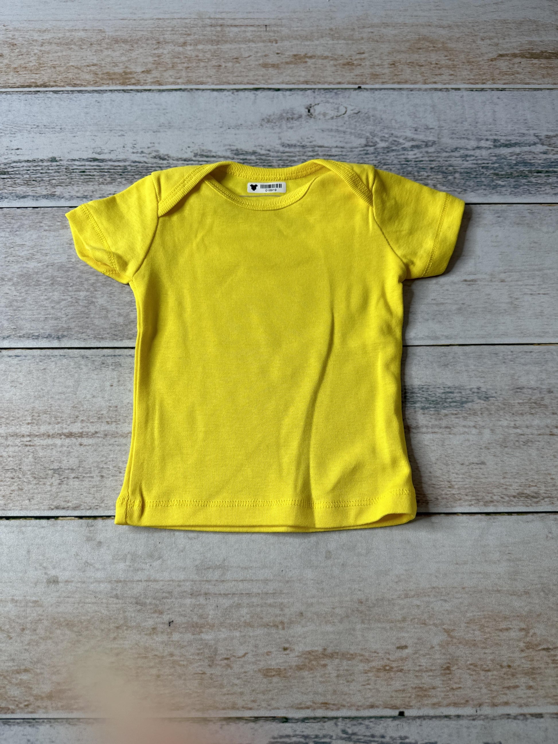 Kidential Unisex Yellow T-Shirt Size: 3-6 months Yellow