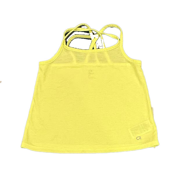 Gap Girls Yellow Athletic Top Size: 6-7 Years