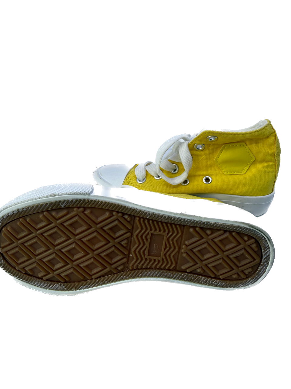 Unknown Unisex Yellow Sneakers Size: EU 27 (Little Kid 10) Yellow