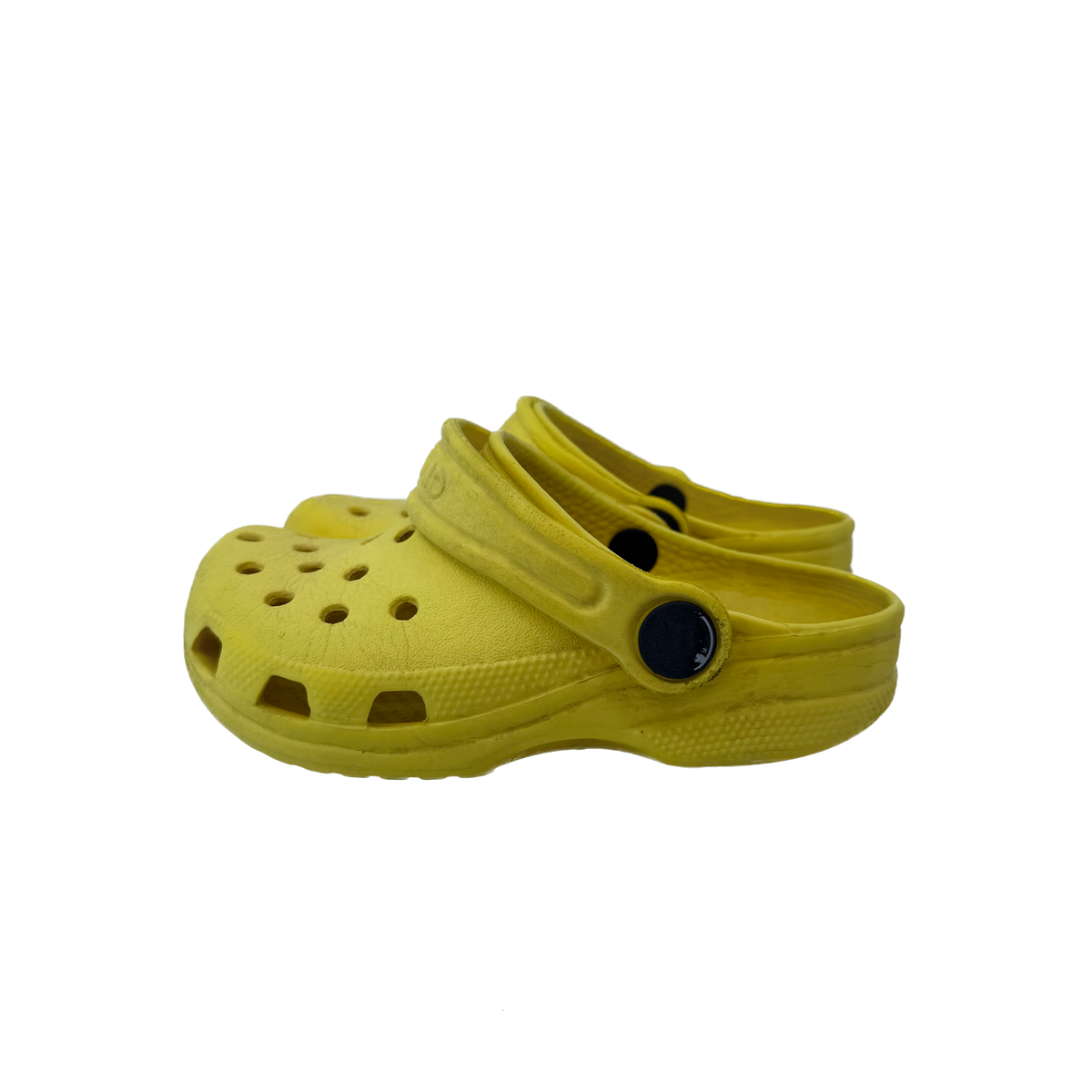 Crocs Unisex Yellow Shoes Size: 8 Toddler Yellow