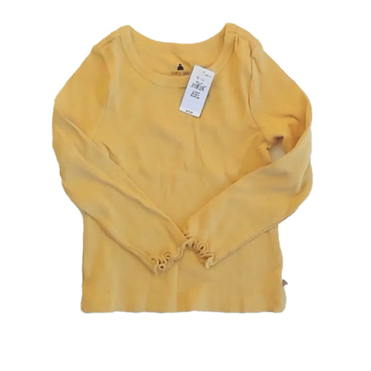 Gap Girls Yellow Long Sleeve T-Shirt Size: 3T Yellow