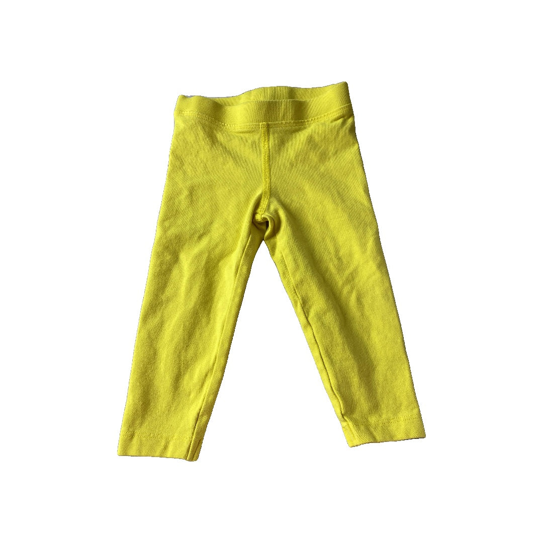 Primary Girls Yellow Pants Size: 6-12 months Yellow